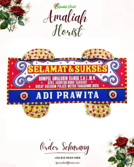 Papan Bunga Ucapan Selamat Citorek Sabrang