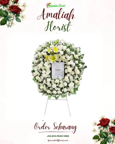 Krans Bunga Duka Citorek Sabrang